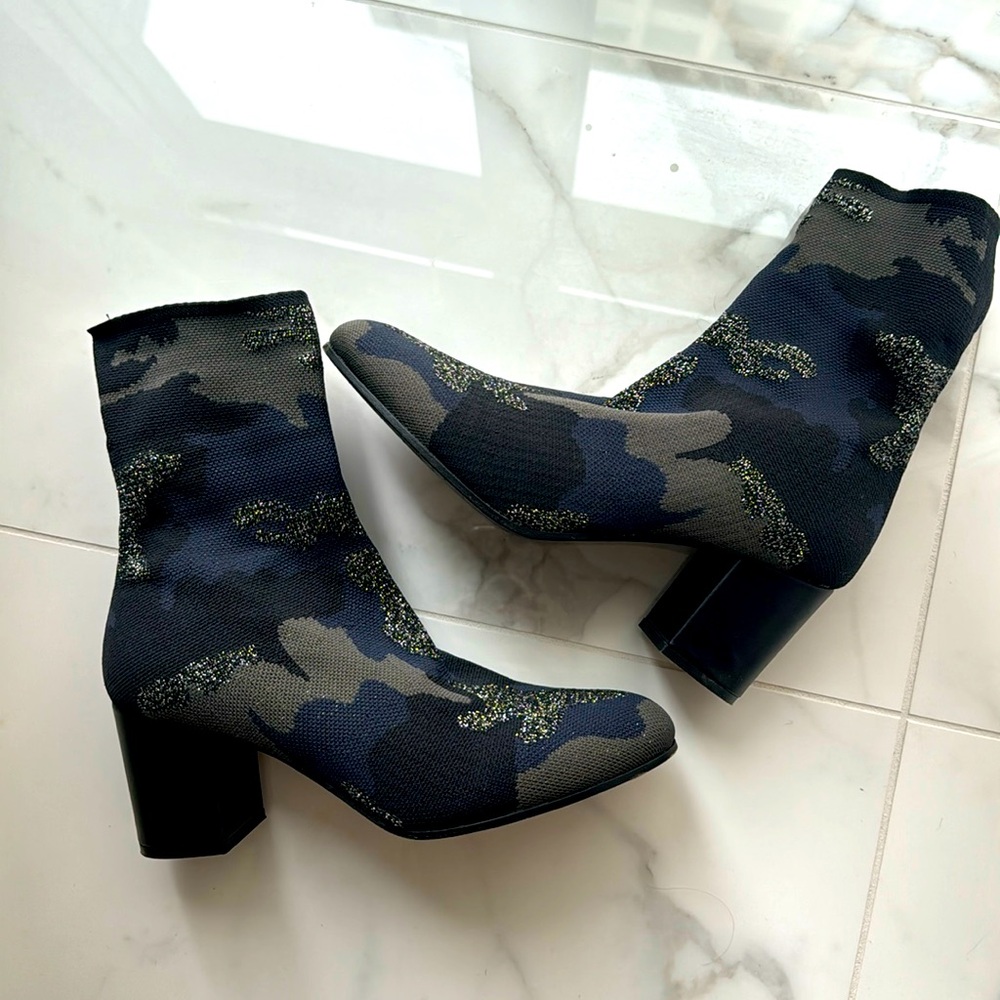 Military style fancy booties